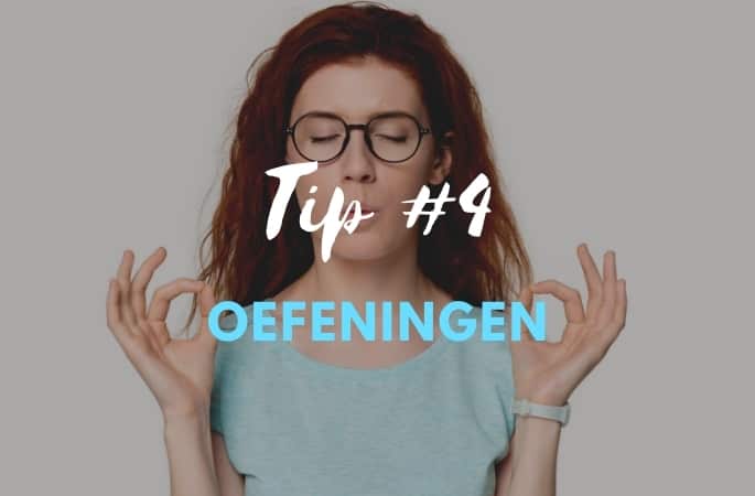 Tip 4 in slaap vallen oefeningen